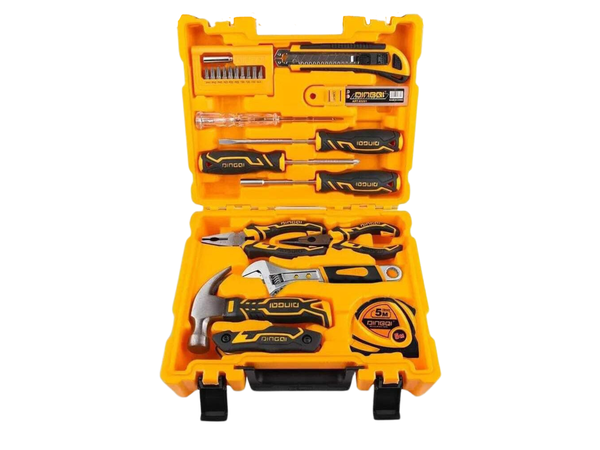 סט כלי עבודה איכותיים במזוודה 51 חלקים דגם 101001056