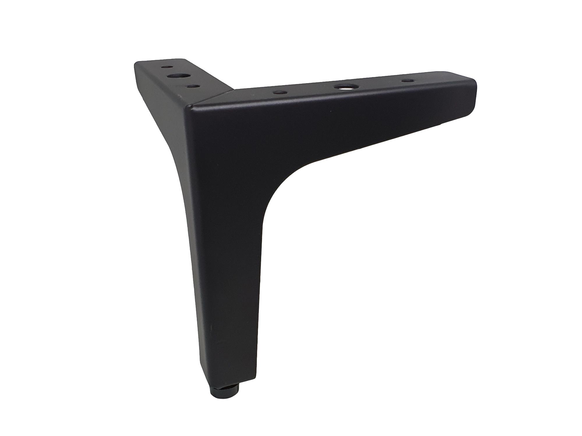 רגל ספה פינתית שחור מט