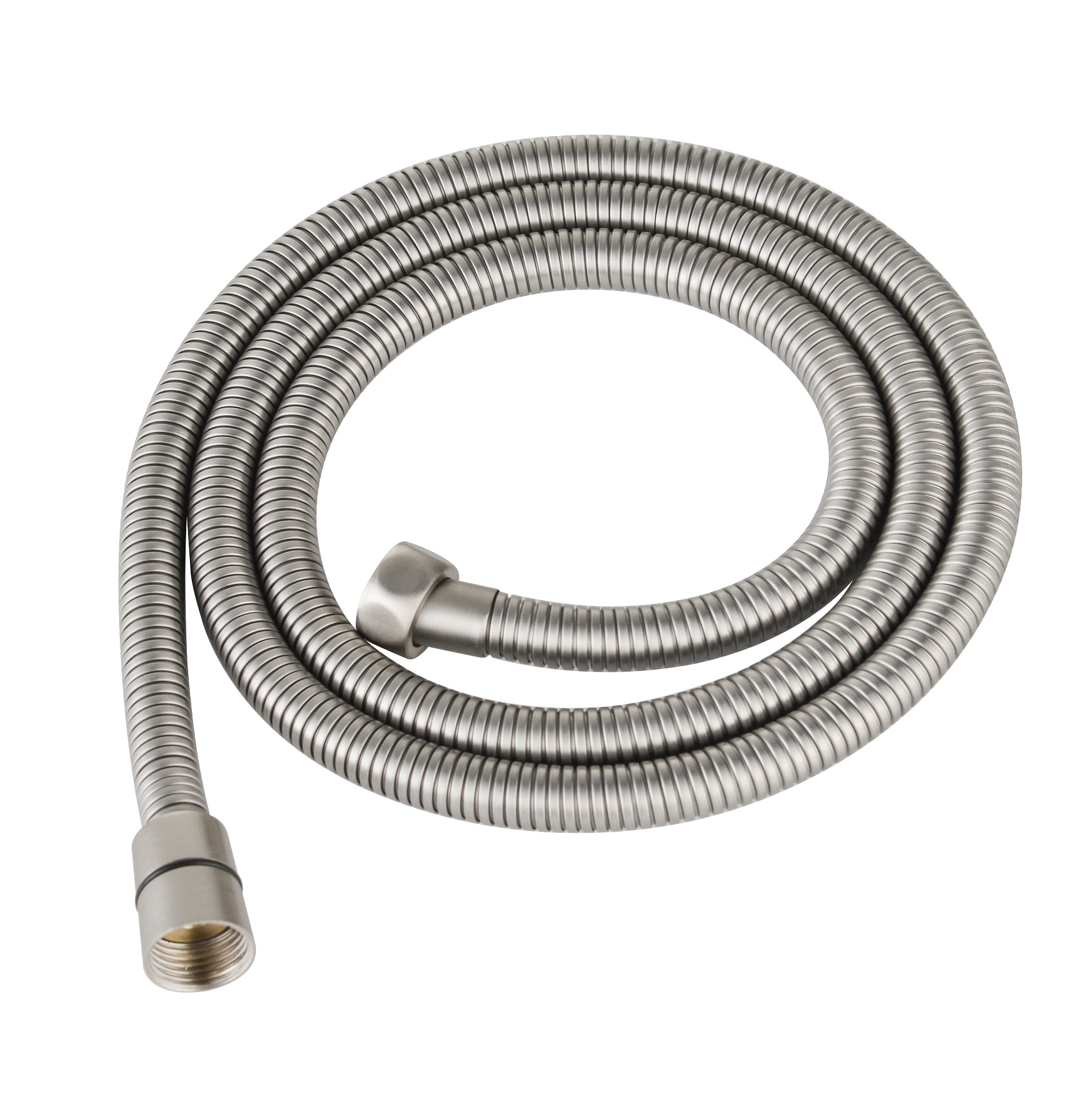 צינור מתכת גמיש למקלחת - 1.5 מטר ניקל מוברש דגם H119
