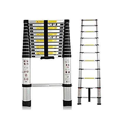 סולם טלסקופי אלומיניום - עד 3.8 מטרים - דגם TOAL13