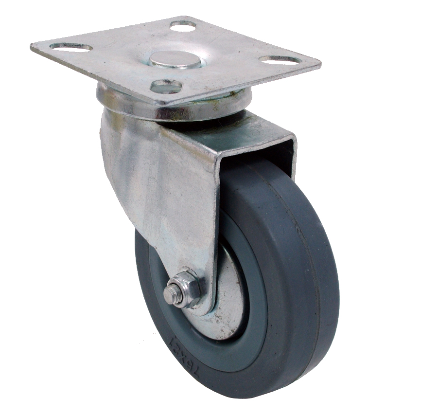 גלגל תעשייתי אפור 2"