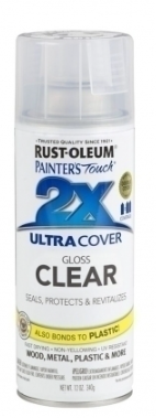 ספריי לכה שקופה - מבריק 2X 