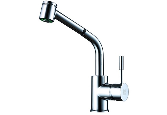 ברז פרח נשלף גבוה 12107 ניקל