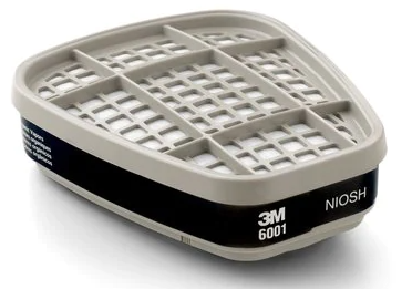 מסנן לגזים ואדים  אורגניים דגם 6001