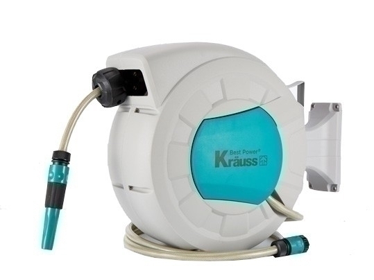 צינור השקייה בגלגלת של המותג קראוס